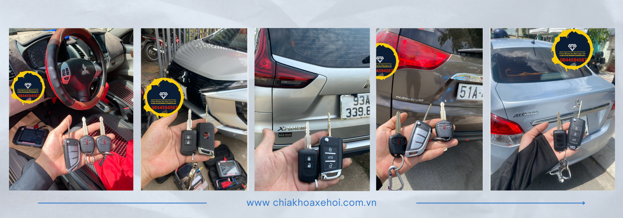 Làm chìa khóa mitsubishi tại Phú Yên