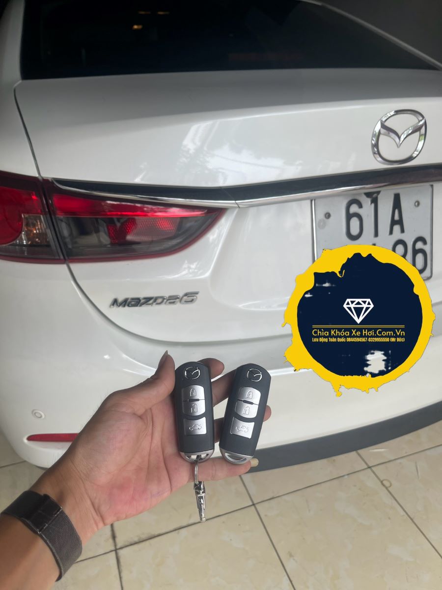 Làm Chìa Khóa Xe Mazda 6 Bình Dương 