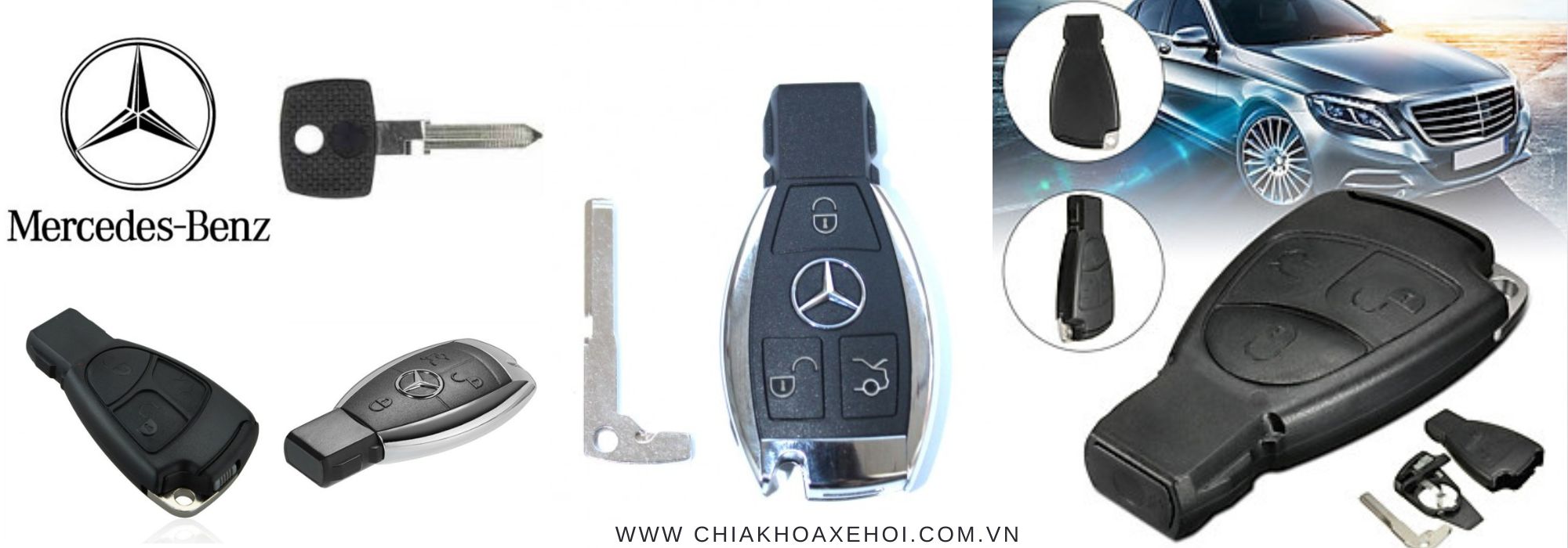 Làm Chìa Khóa Mercedes-Benz Tận Nơi Toàn Quốc.