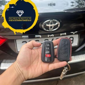 làm chìa khóa thông minh toyota camry đơn giản chỉ bằng vài thao tác