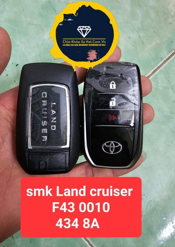 Chìa Khóa Thông Minh Toyota Land Cruiser 2009-2015-2023