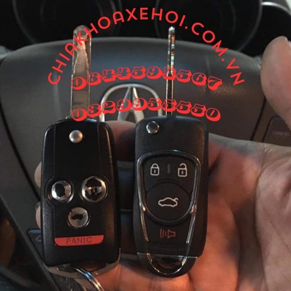 Chìa Khóa Remote Gập Acura MDX