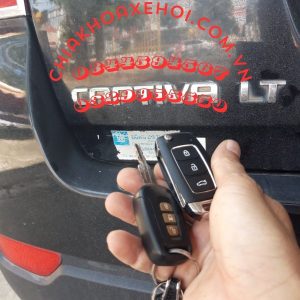 Chìa Khóa Remote Gập Chevrolet Captiva