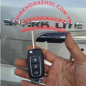 Chìa Khóa Remote Gập Chevrolet Spark