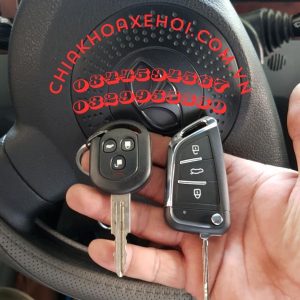 Chìa Khóa Remote Gập Daewoo Lacetti