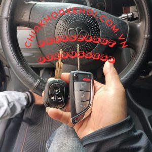 Chìa Khóa Remote Gập Daewoo Lacetti