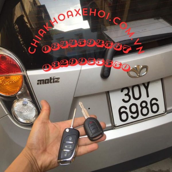 Chìa Khóa Remote Gập Daewoo Matiz