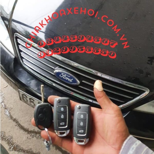 Chìa Khóa Remote Gập Ford Mondeo