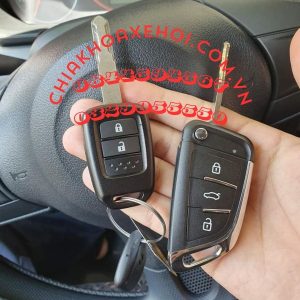 Chìa Khóa Remote Gập Honda Brio