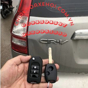 Chìa Khóa Remote Gập Honda Crv