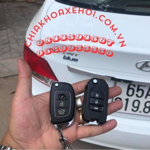 Chìa Khóa Remote Gập Hyundai Accent