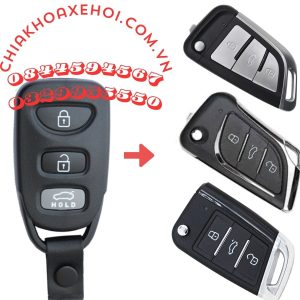 Chìa Khóa Remote Gập Hyundai Avante