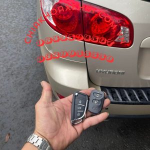 Chìa Khóa Remote Gập Hyundai Santafe