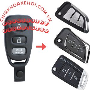 Chìa Khóa Remote Gập Hyundai Sonata