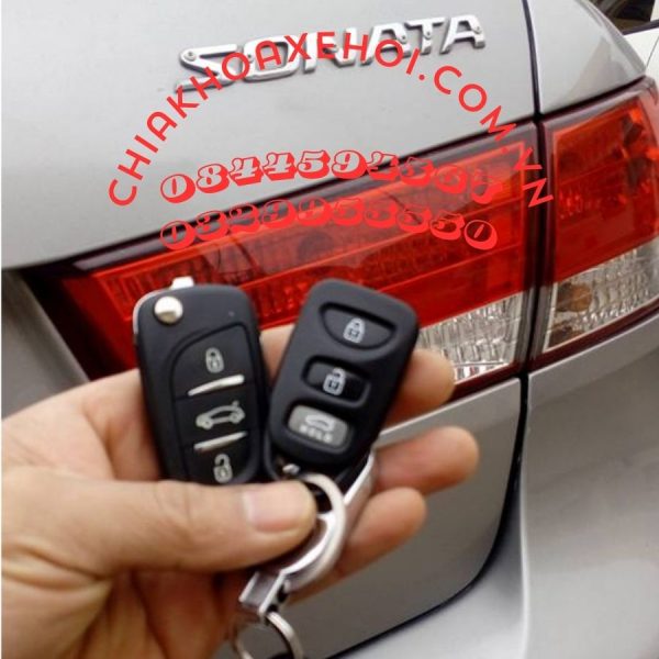 Chìa Khóa Remote Gập Hyundai Sonata