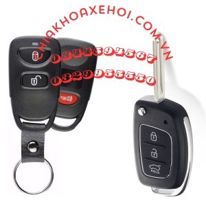 Chìa Khóa Remote Gập Hyundai Tucson