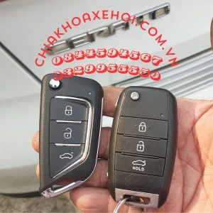 Chìa Khóa Remote Gập Kia Cerato