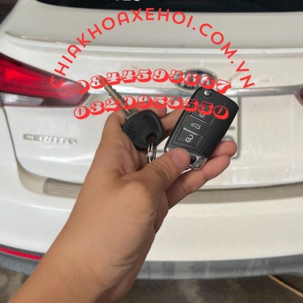 Chìa Khóa Remote Gập Kia Cerato