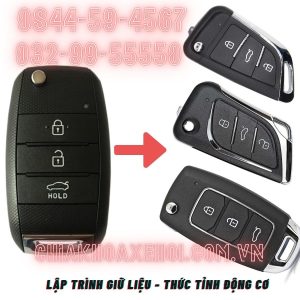 Chìa Khóa Remote Gập Kia k3 k5