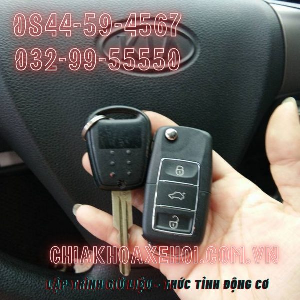 Làm Chìa Khóa Remote Gập Kia Rio