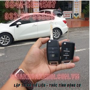 Làm Chìa Khóa Remote Gập Kia Rio