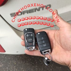 Chìa Khóa Remote Gập Kia Sorento