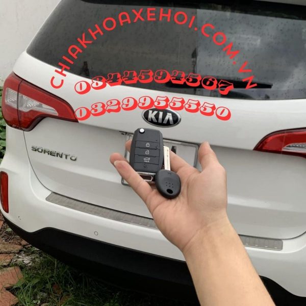 Chìa Khóa Remote Gập Kia Sorento