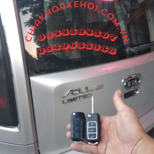 Chìa Khóa Remote Gập Kia Soul