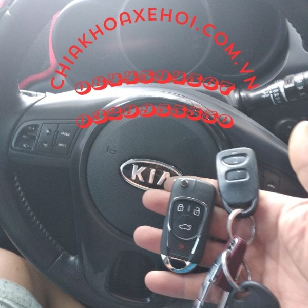 Chìa Khóa Remote Gập Kia Soul