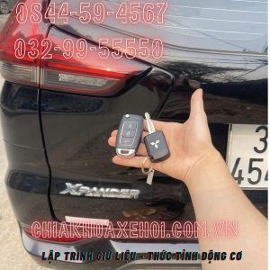 Chìa Khóa Remote Gập Mitsubishi Xpander bình dương