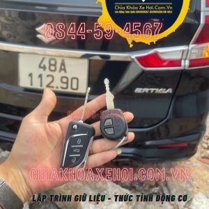 Chìa Khóa Remote Gập Suzuki Ertiga