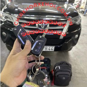 Làm Chìa Khóa Remote Gập Toyota Fortuner