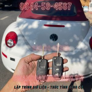 Làm Chìa Khóa Remote Gập Volkswagen New beetle