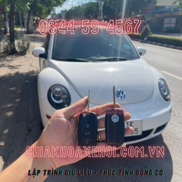 Chìa Khóa Remote Gập Volkswagen New beetle