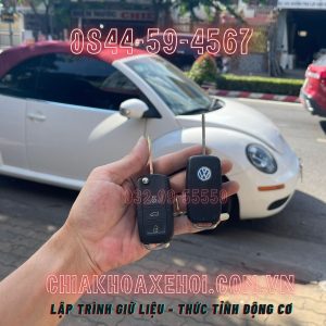 Chìa Khóa Remote Gập Volkswagen New beetle