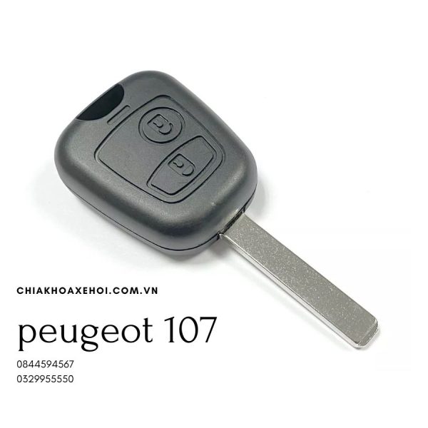 Chìa Khóa Remote Peugeot 107