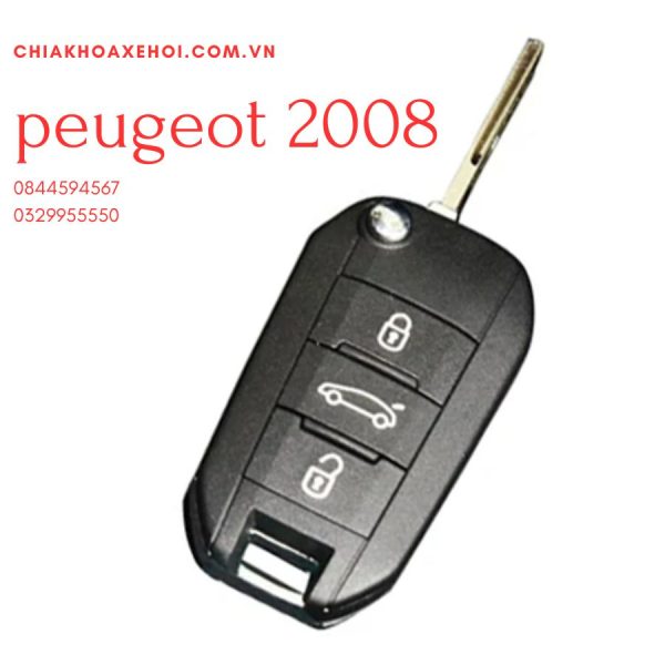 Chìa Khóa Remote Peugeot 2008 5008