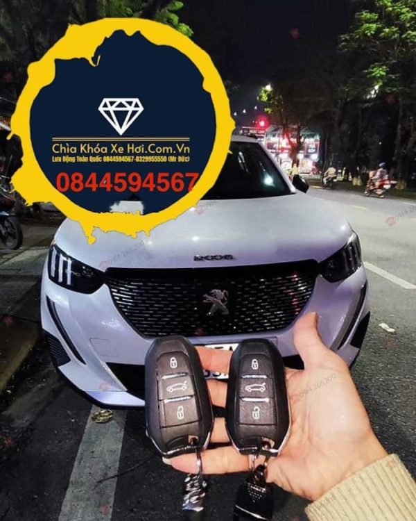 Chìa Khóa Thông Minh Peugeot 2008