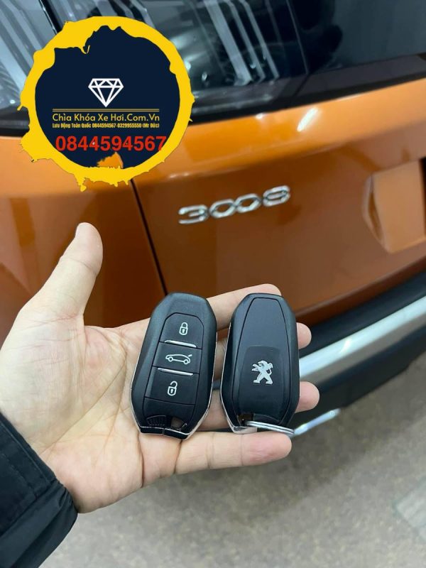 Chìa Khóa Thông Minh Peugeot 3008