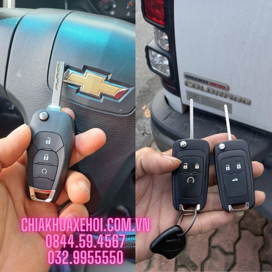 làm chìa khóa xe Chevrolet Colorado tại bình dương