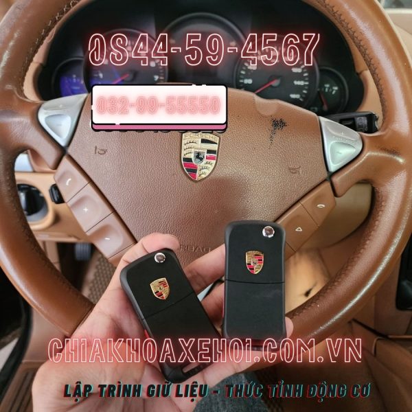 Làm Chìa Khóa Remote Porsche Cayenne GTS Chính Hãng