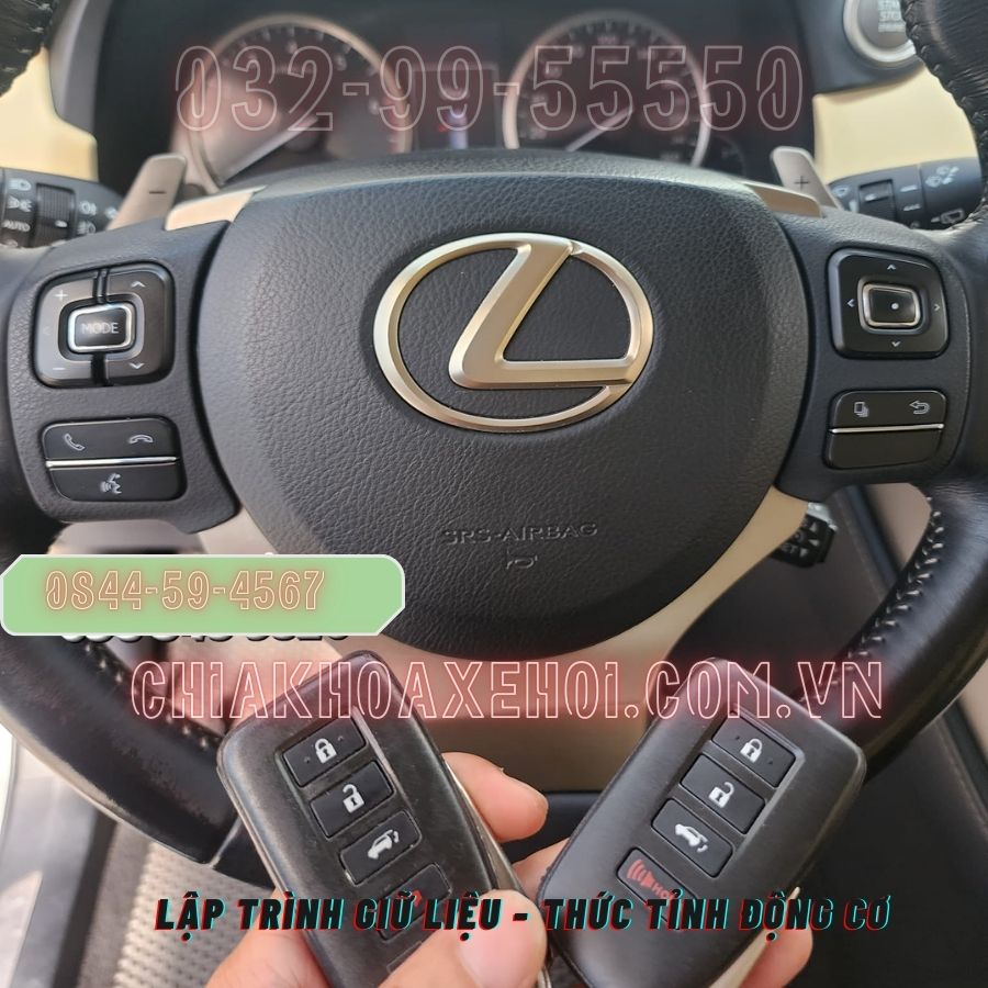 Làm Chìa Khóa Thông Minh Lexus NX200T Chính Hãng