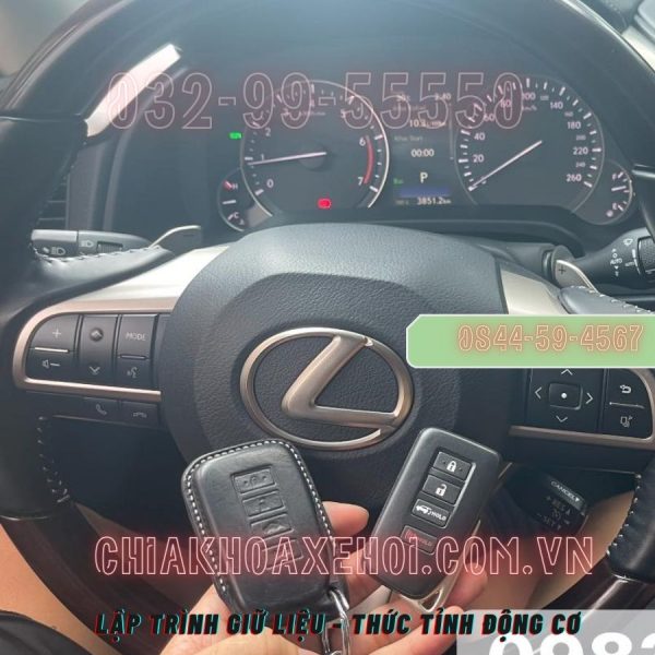 Làm Chìa Khóa Thông Minh Lexus Rx300 Chính Hãng