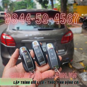 Làm Chìa Khóa Thông Minh Porsche Cayenne Chính Hãng