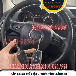 Chìa Khóa Mazda BT-50 thay pin thay vỏ tận nơi