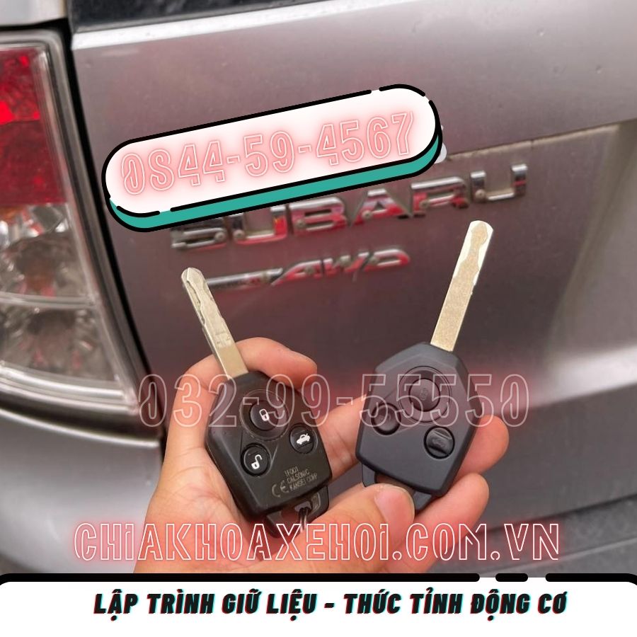 Làm Chìa Khóa Subaru WRX & WRX STI – Smartkey, Remote, Chìa Cơ Chính Hãng Tận Nơi