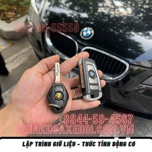 chìa khóa remote BMW 525i - Lập Trình Chuyên Nghiệp