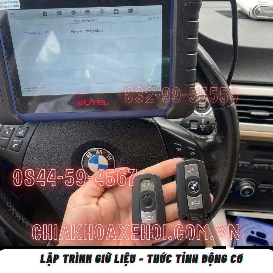 Chìa Khóa BMW – Mất Hết, Làm Thêm & Sửa Remote