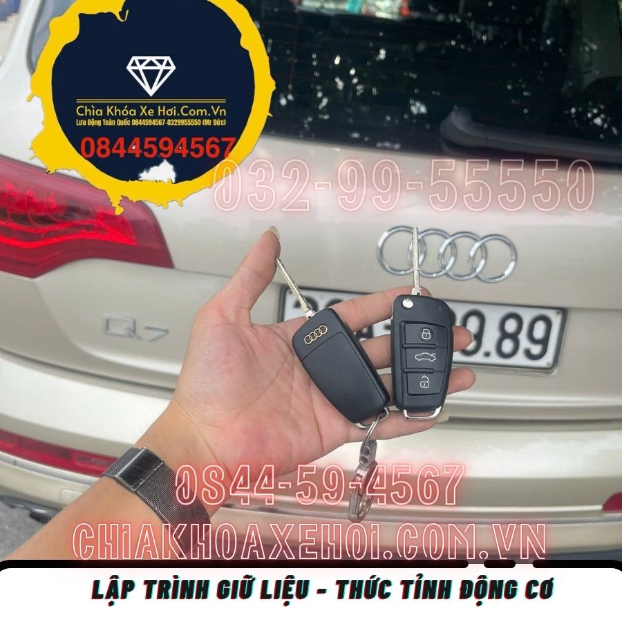 Mất Hết Chìa Khóa Audi Tại Bình Dương 