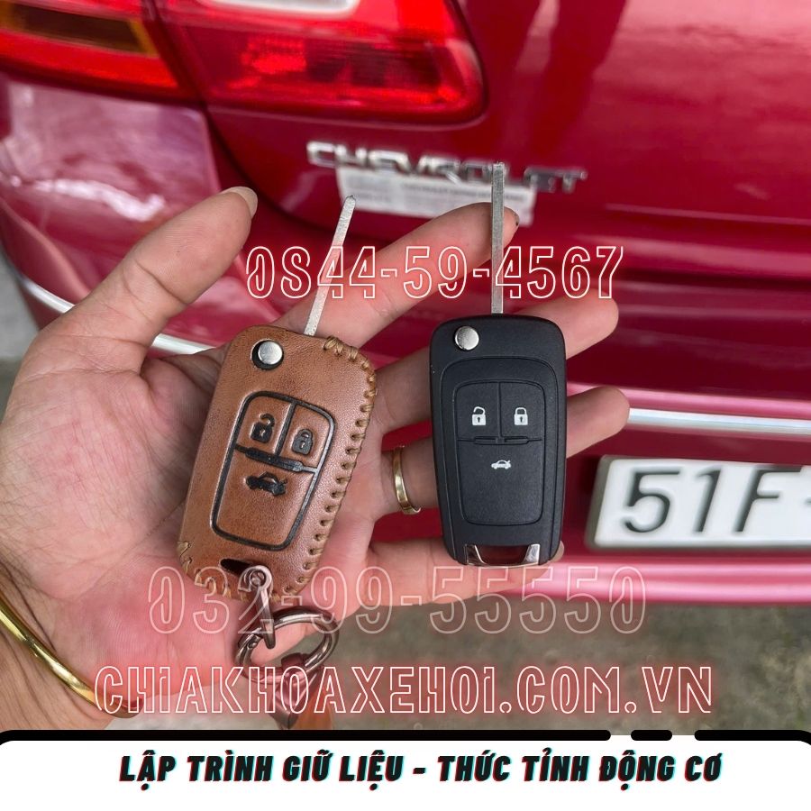 Làm Chìa Khóa Chevrolet Colorado, Trailblazer, Captiva, Cruze, Spark